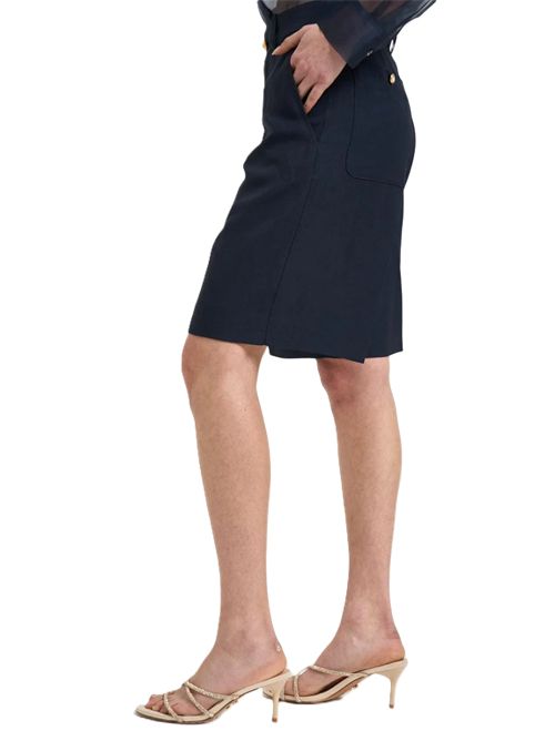 P.A.R.O.S.H.bermuda donna sartoriale blu P.a.r.o.s.h. | RAISA26-D233016G012 BLU